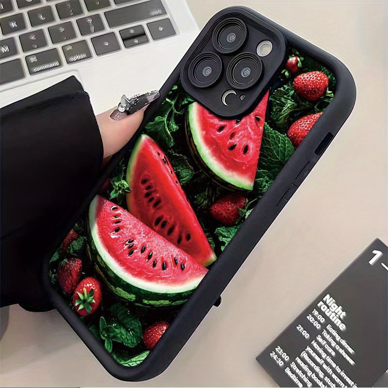 Phone case: Fresh Fruit Watermelon Strawberry Instagram Style Printed Phone Case for iPhone 17 E Air Pro ProMax iPhone16 15 14 Plus 13 12 Mini 11 X XS XR