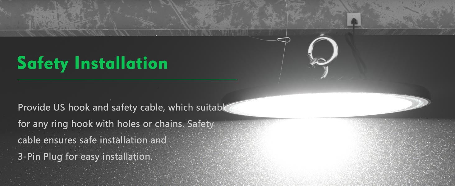 200W UFO LED High Bay Light 28000lm (Eqv.800W MH/HPS) High Bay LED Lights 5000K Warehouse Light with US Plug UFO Bay Lighting Energy Saving Upto 3800KW/5Yrs(5Hrs/Day) -ETL Listed 200W UFO LED High Bay Light 28000lm (Eqv.800W MH/HPS) High Bay LED Lights 5000K Warehouse Light with US Plug UFO Bay Lighting Energy Saving Upto 3800KW/5Yrs(5Hrs/Day) -ETL Listed