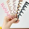 【Black Friday】Wave Design Toothed Headband, Fashionable Hair Accessories for Women and Girls, Minimalist Zigzag Headband for Thick Hair, Headbands for Women, Plastic Hairband #GLOBAL PICKS
