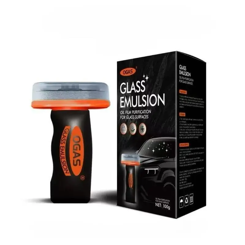 Car Glass Oil Film Cleaner, Strong Waterproof Anti-Fog Window Rearview Mirror Side Window Coating, Essential Car Cleaning Supplies, Car Cleaning Agent
