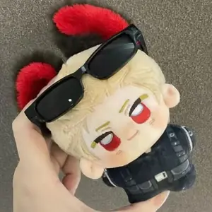 Resident Albert Wesker Plush Doll Ear Pendant Chris Redfield Kennedy Stuffed Toys Keychain Fans Collect Holiday Party Gifts
