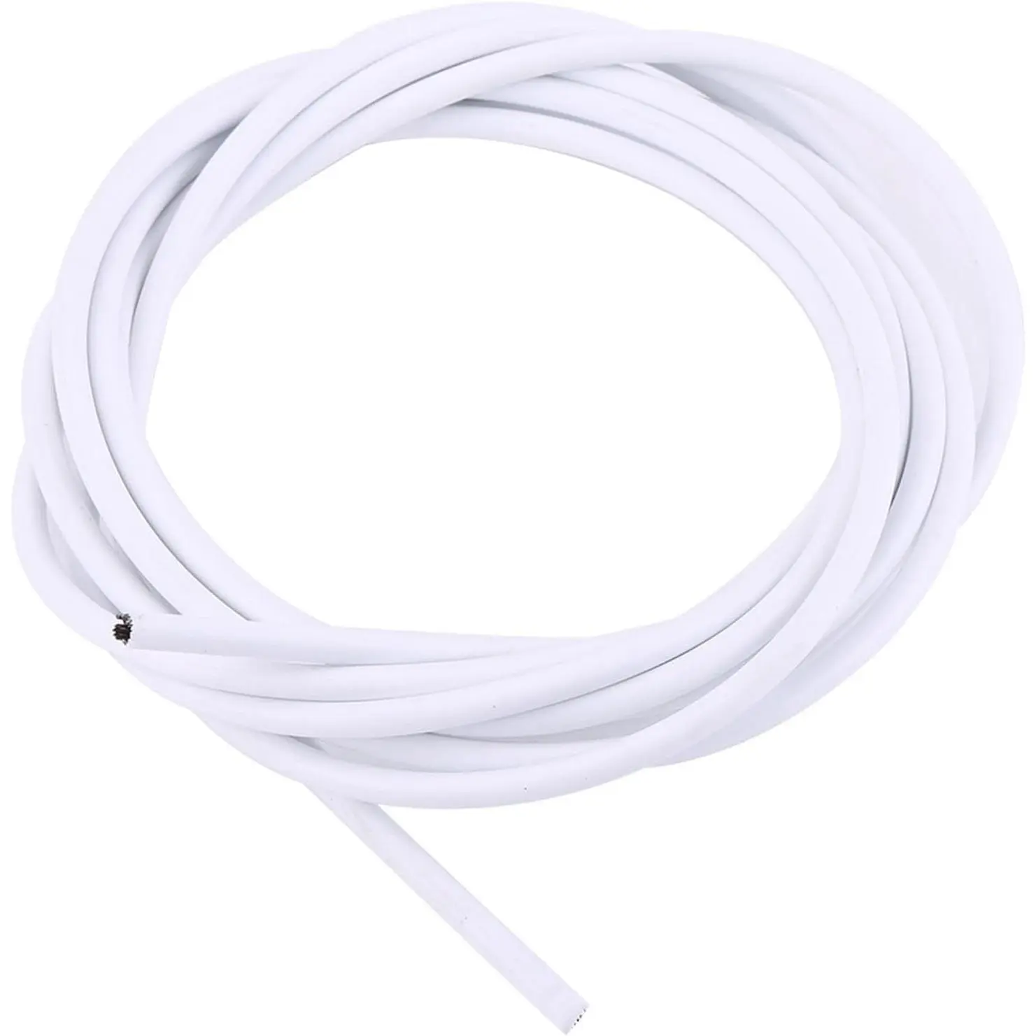 White Lightweight Shifting Cables with Cable Housing Cycling Maintenance Parts for Road Bikes