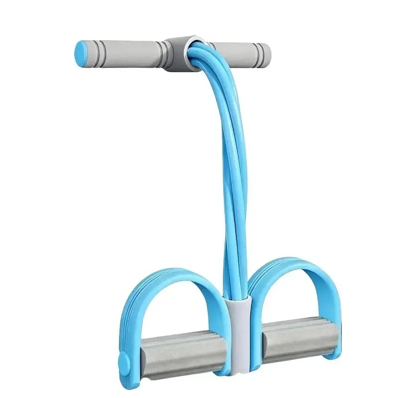 Multi-functional Pedal Resistance Band Trainer Portable Foot Pedal Fitness Equipment Home Gym Full Body Workout Machine, Exercise Sit-ups, Yoga, Abdominal Training, Exercise Bands