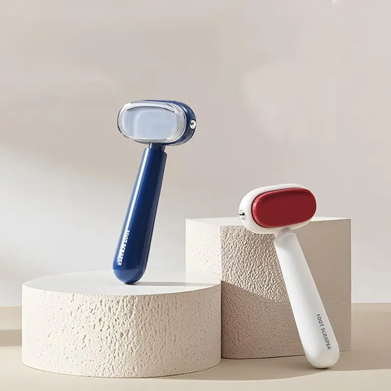 Double-sided foot file exfoliator, reusable gentle foot scraper, suitable for removing dead skin and calluses, portable nail tool, Pedicure Tool, perfect for at-home foot care
