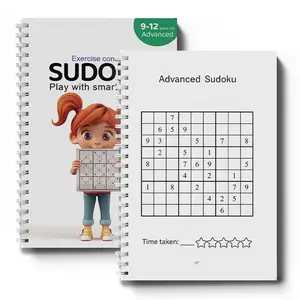 Sudoku Practice Book for Logical Thinking, A Calm Mind Game Workbook to Boost Concentration and Problem-Solving, Screen-Free Daily Reset for Any Space—Desk, Bag, Commute, or Coffee Break