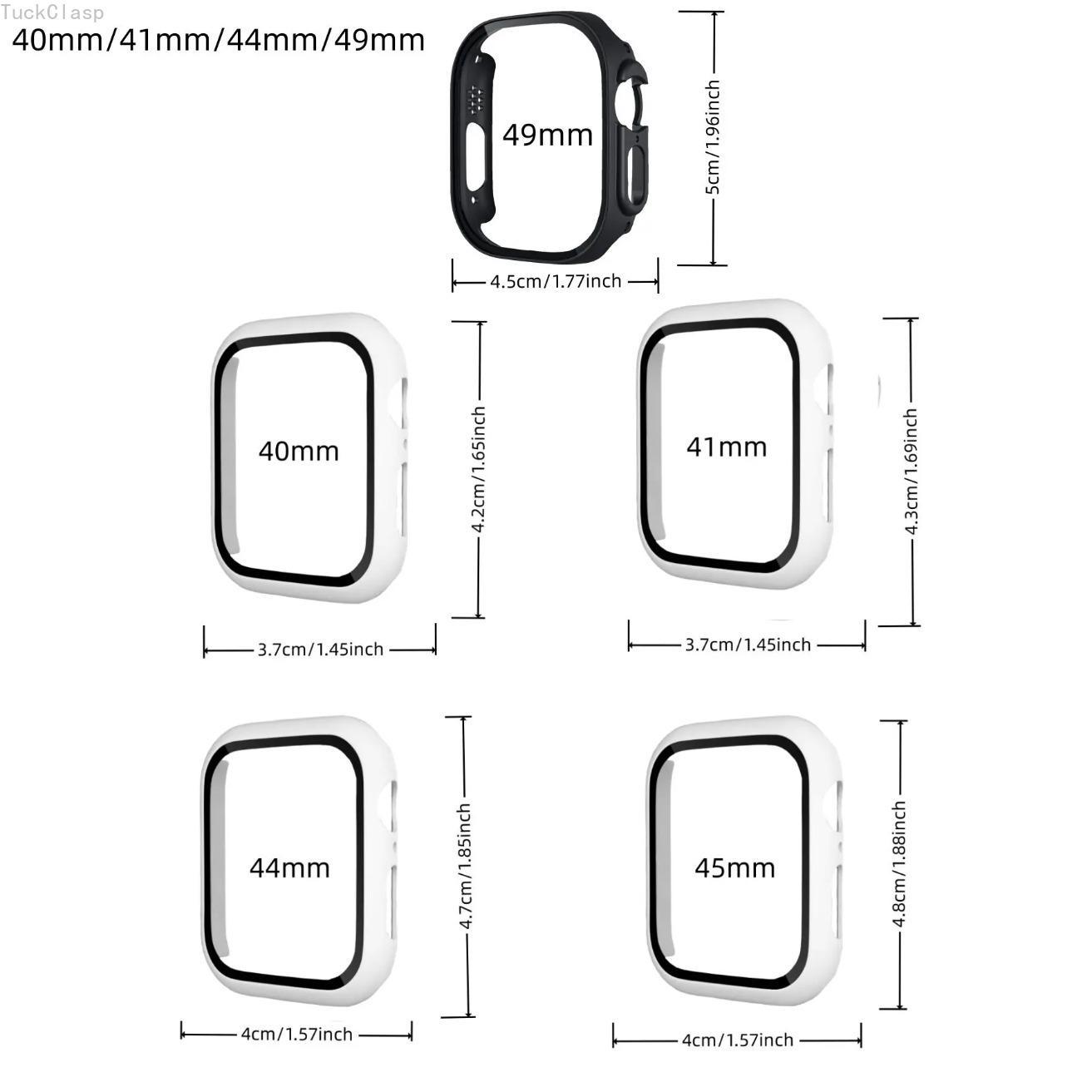Apple Watch Full Coverage Case – Screen & Body Protection for Series 1-9, SE & Ultra