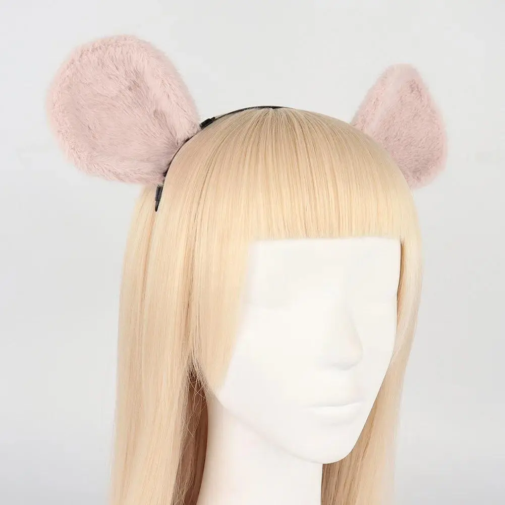 Hamster Suit Cos Plush Mouse Ear Headband Comics Cosplay Dress Up Beast Ear Tail Accessories