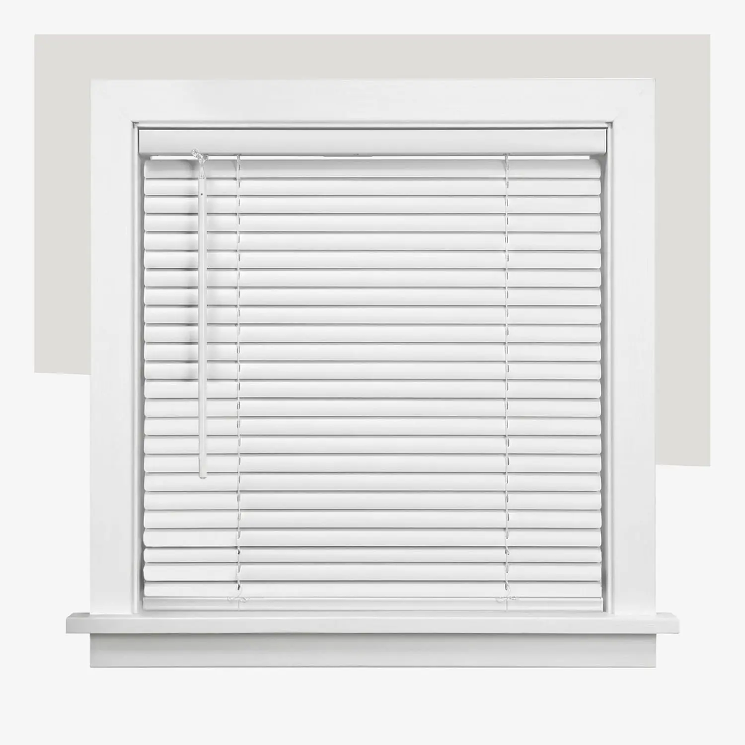 Cordless 1 Inch Vinyl Mini Blinds, Room Darkening Privacy Window Blinds, Easy Install with Adhesive Brackets, Child Safe for Windows, Doors & Campers, Midnight White, 12" W x 48" H