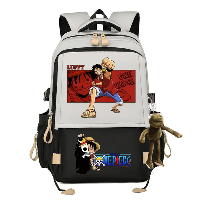 Cartoon anime backpack for teenagers and students large capacity fashionable backpack Gag Toys & Practical Jokes