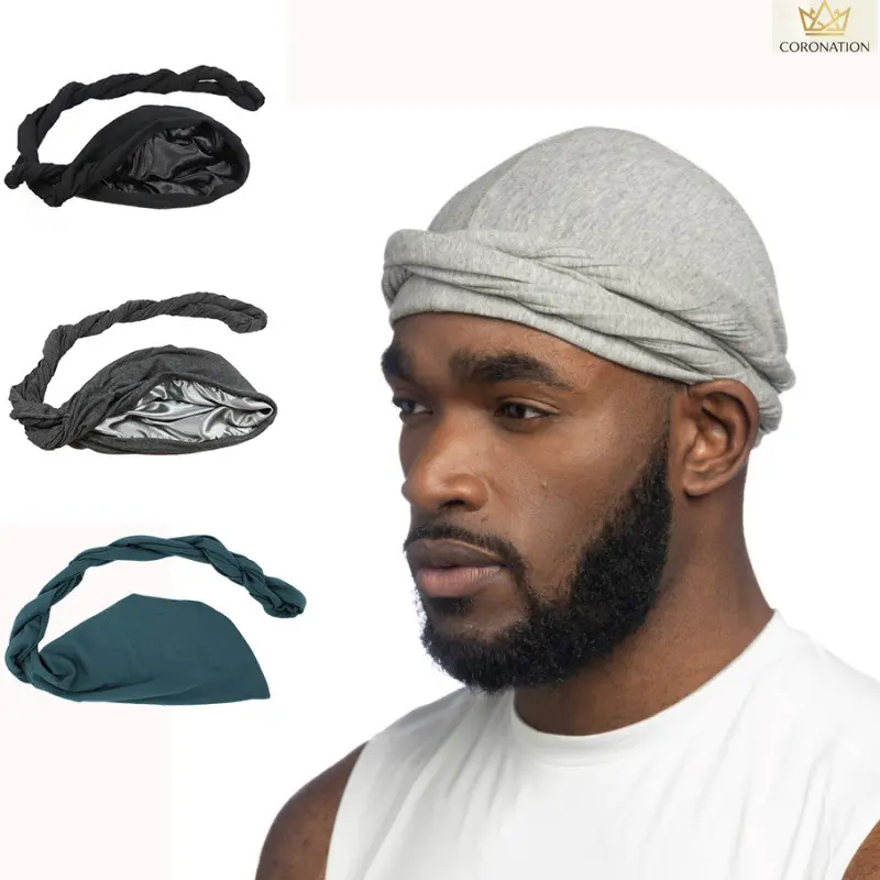 Unisex Microfiber-Cotton Vintage Ethnic Stretch Boho Wrap Headwrap Hat - Lightweight Sports & Outdoor Accessory for Outdoor Events, Everyday Use
