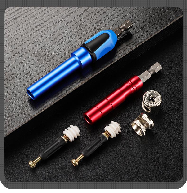 New cross-border blue hexagonal socket wrench, three-in-one multifunctional air screwdriver socket, manual tool with strong magnetic bit