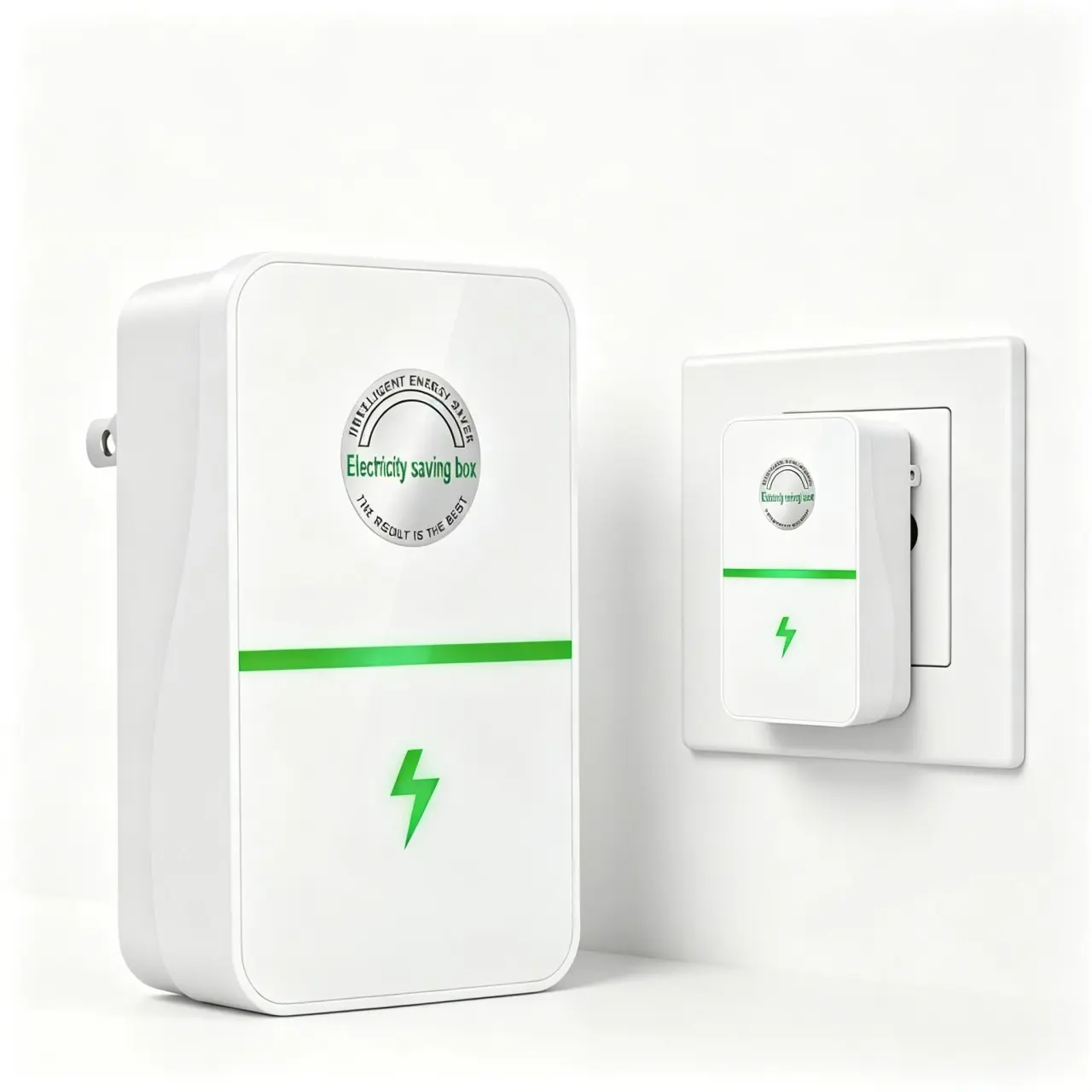 Plug-in Device: 2026 Updated Plug-In Power Box with US Plug – 90-250V Voltage Input Universal Socket Wall Outlet Extender Adapter, Multi Plug Outlet Multiple Sockets for Home and Office Use