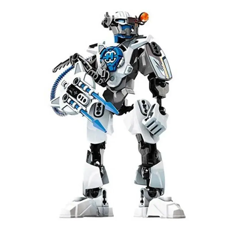 Unisex Space Theme Building Blocks Set, 2026 Trending ABS Plastic Interlocking Space Marine Soldier Hero Factory Bionicle Robot Body Toy