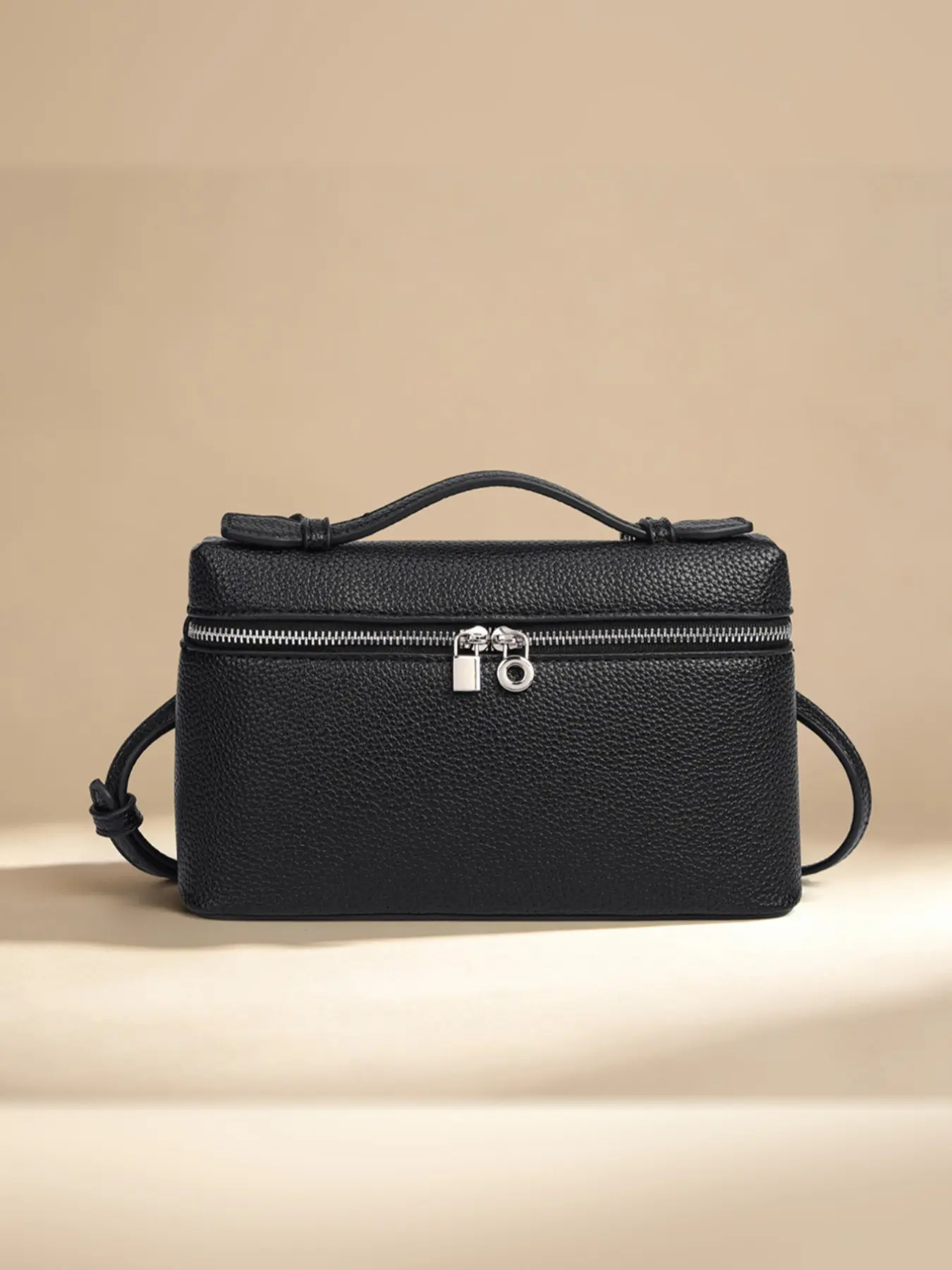 Women's Casual Saddle Bag, Synthetic Leather Plain Design, Lightweight Crossbody Shoulder Bag, All-Season Fashion Accessory, Everyday Crossbody Bag