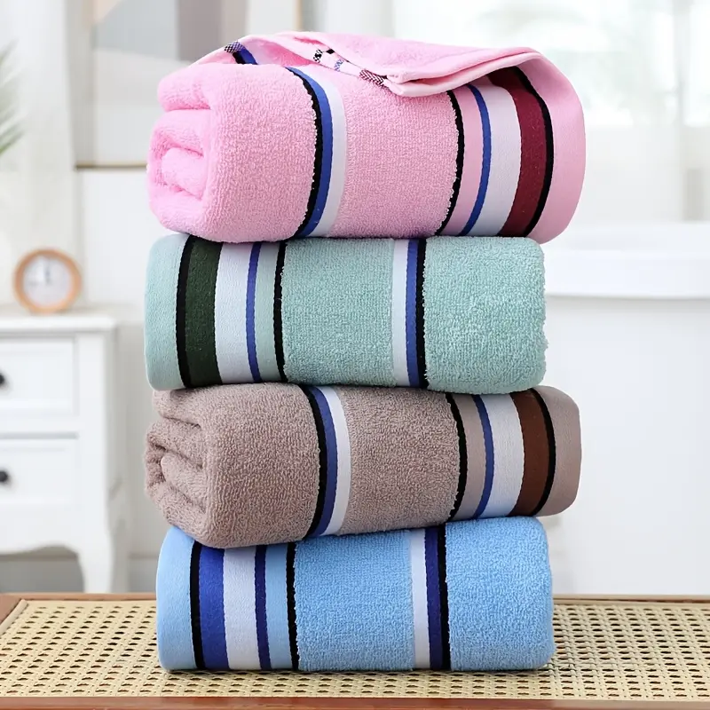 2 piece of 100% cotton bath towel, 70*140cm/27.6*55.1in, Christmas and Valentine's Day gift, suitable for giving to family or friends, essential for home bathrooms or travel, ultra-soft and skin-friendly bath towel, absorbent and quick-drying b,disposable
