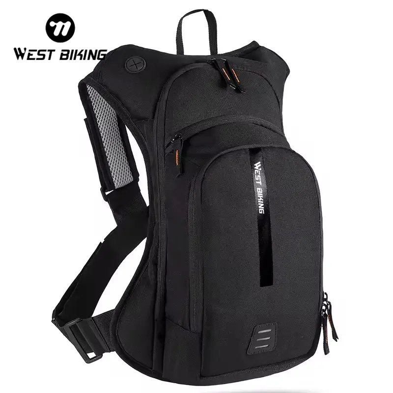 WEST BIKING Unisex Ultralight Portable Folding Polyester Bicycle Backpack - Breathable, Waterproof, 31x12x44cm - for Mountainbike Hiking Sports
