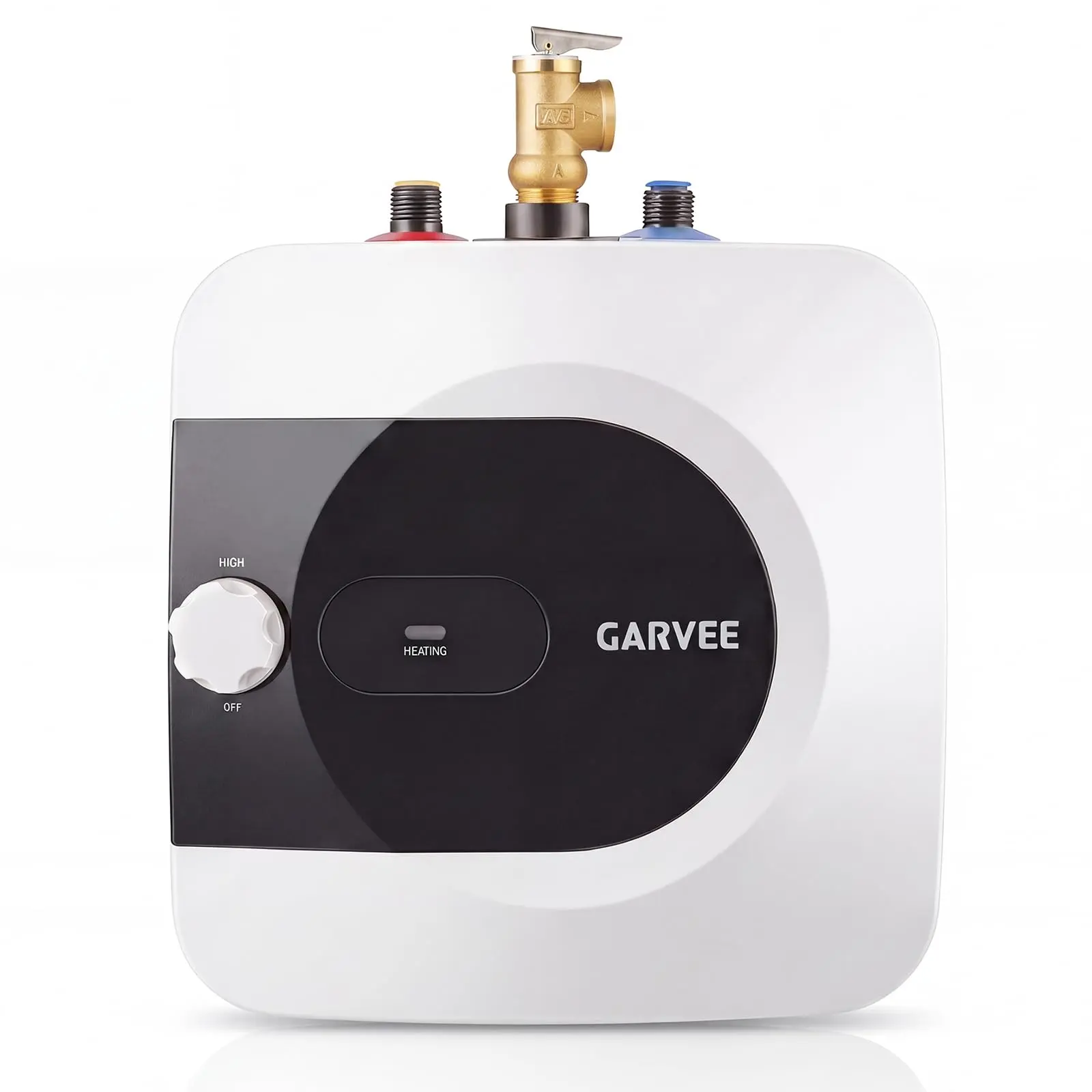 1.6 & 2.6 Gallon Compact Mini Tank Electric Hot Water Heater, 120V 1440-1500W Under Sink Fast Heating Water Heater, Energy Saving Unit for Kitchen Bathroom RV Small Homes