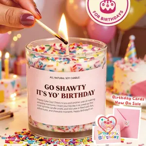 Celebratory Candle for Happy Occasions, Sweet Memories, Fun Adventures, Shareable Moments, Includes Card Sold Separately