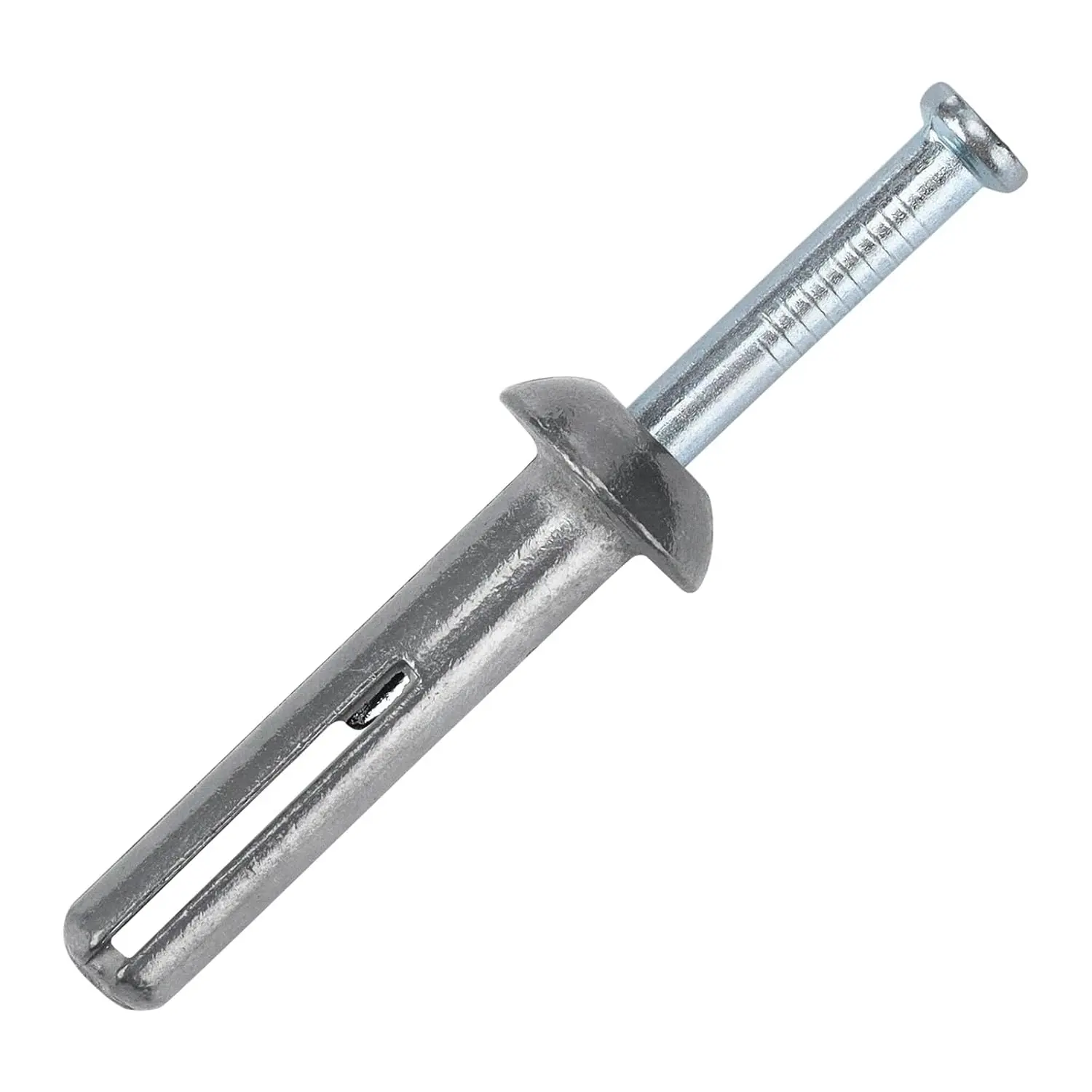 50-Pack 1/4" x 3/4" Hammer Drive Anchors - Rust Resistant Carbon Steel Hammer Anchor Fasteners for Concrete Walls, Brick & Block