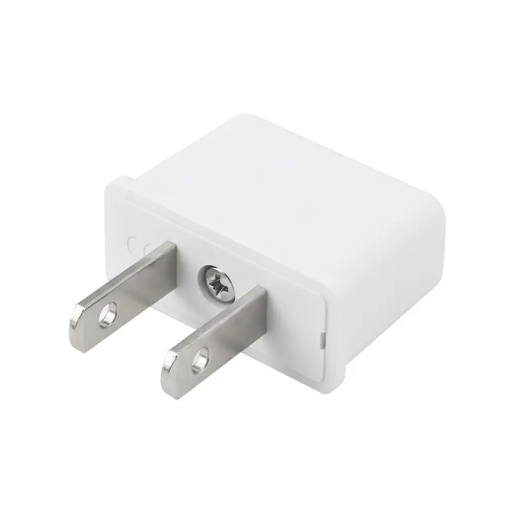 Us Travel Plug Adapter, Combo Eu to Us Socket Converter, Compact Portable Power Adapter, Essential for Europe Usa Canada Mexico Trips