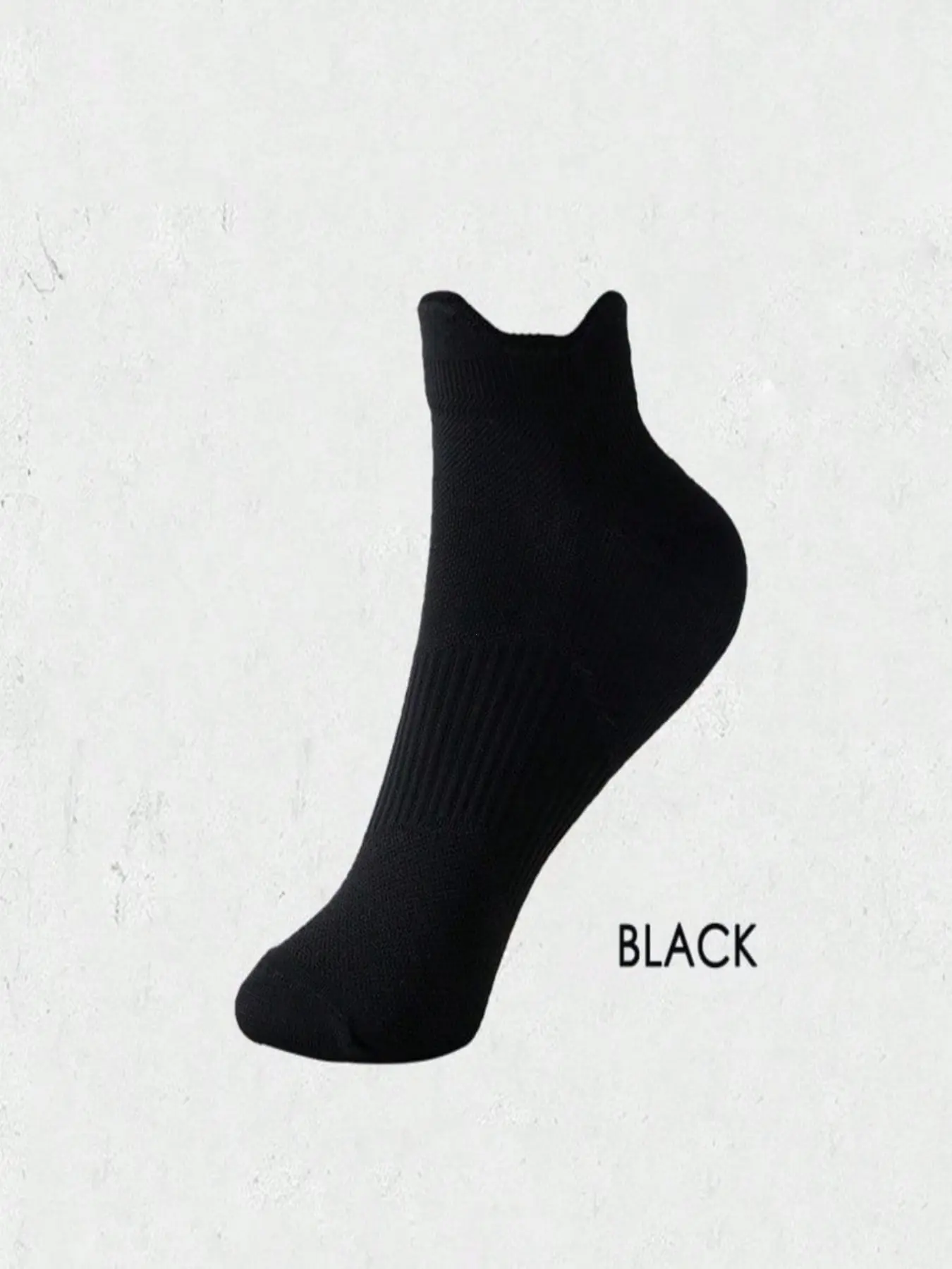 2/3/5 Pairs Unisex Sporty Ankle Socks, Breathable Low-Cut Athletic Socks, Running Training Socks, Boxing Gym Socks, Casual Wear