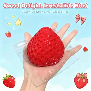 Strawberry Squishy Slow Rebound Taba Fidget Toy Stress Relief Squeeze Gift for Kids Adults Office Party Favors