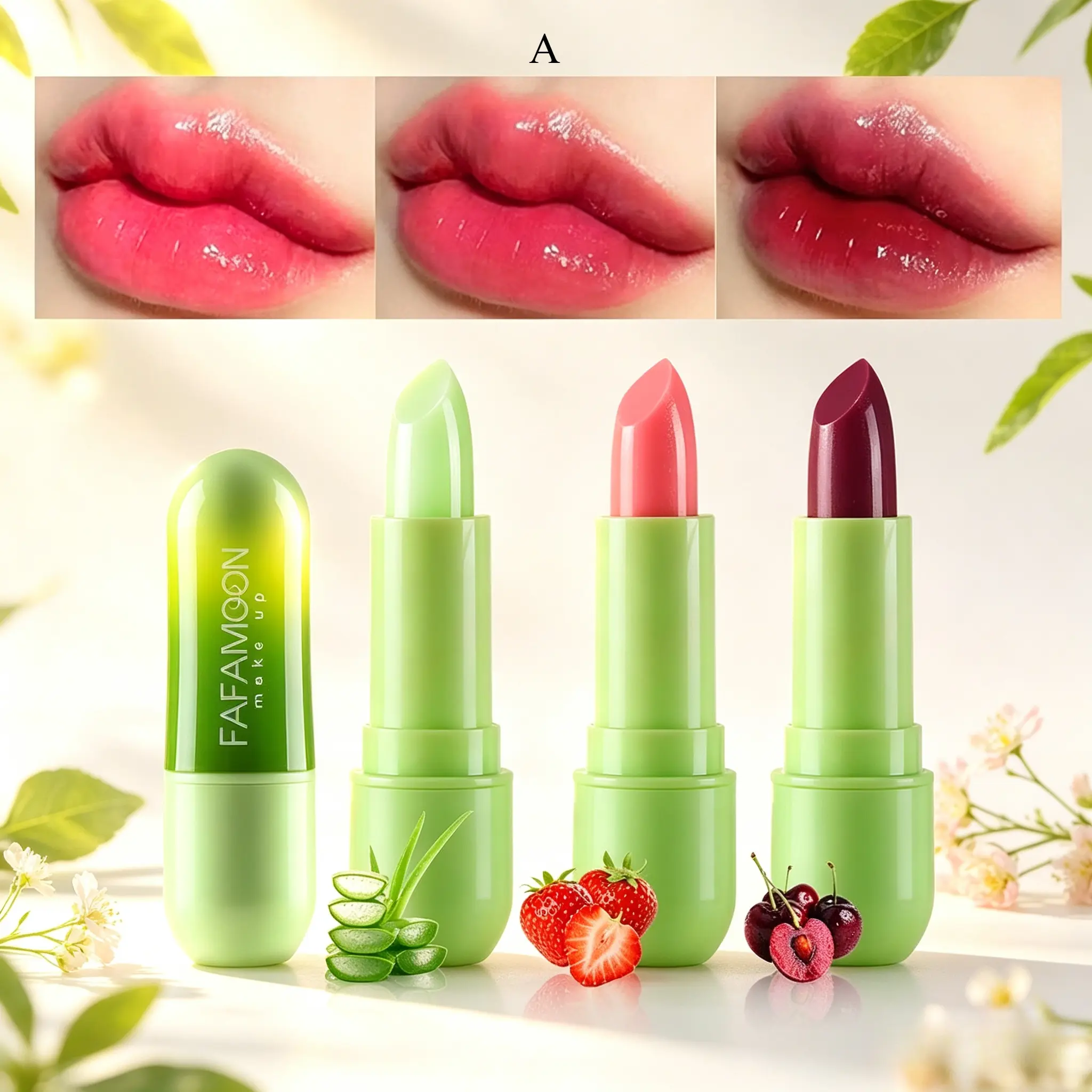 Budget Glossy Temperature Shift Lip Balm, Clear Jelly Smooth Texture, Color Adjust With Body Heat Fit All Skin Tones, Reduce Lip Lines Long Anti-dryness, Non-stick Cup Versatile Lip Tint For Date & Work