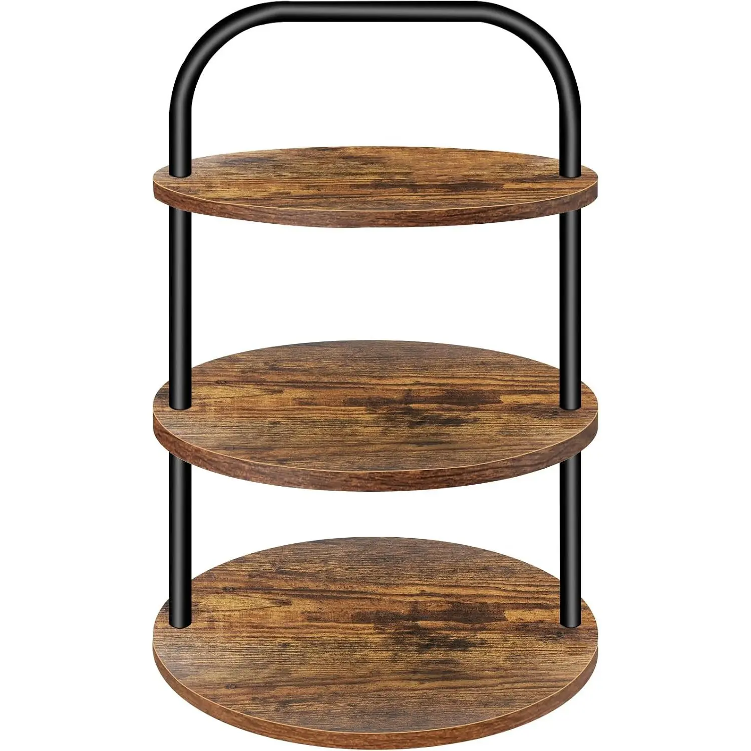 Cupcake Stand, Wooden Cupcake Stand for 50 Cupcakes 3 Tier Large Dessert Table Display Set Cupcake Tower Tiered Tray Stand Serving Tray for Party Supplies Vendor Display Farmhouse Decor