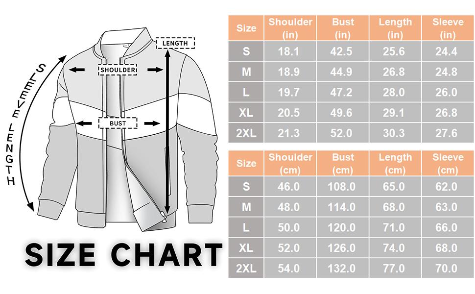 Zaitun Men's Lightweight Bomber Jacket Classic Varsity Coat with Full Zipper & Ribbed Hem for Spring & Fall Casual Wear