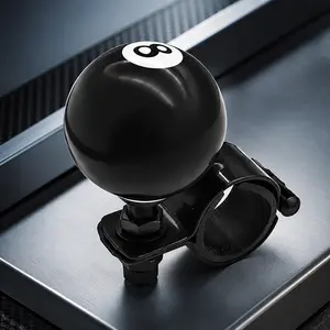 Universal 8 Ball Steering Wheel Spinner Knob 360 Degree Rotating Turning Handle for Easy Control Compatible with Most Vehicles