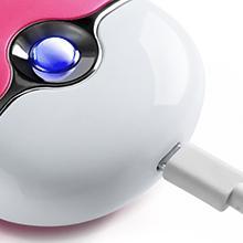 Lash Fan Mini Portable Eyelash - Handheld for Eyelash Extensions Rechargeable USB C Air Cooling Blower Fan with Built in Sponge Lash Extension Application(Red)