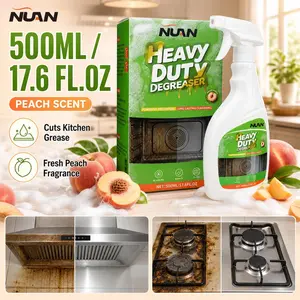 NUAN heavy duty degreaserNUAN Heavy Duty Kitchen Degreaser Spray, Kitchen Grease Cleaner -For stovetops and range hoods - Removes greasestains
