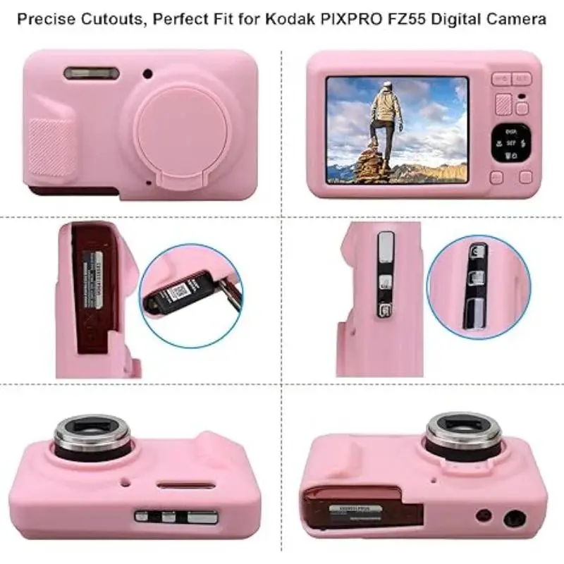 Soft Case For Kodak FZ55 camera bag silicone protective case FZ55 Camera Case with Cover Dust and Drop Resistant