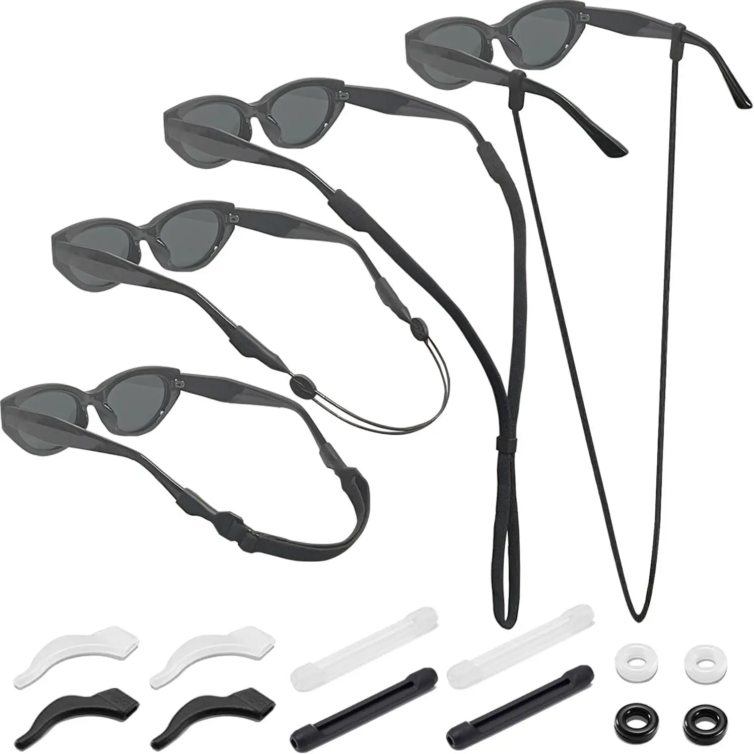 Glasses Strap Lanyard, Eyeglasses Strap for Men Women , Eye Glasses Holders around , Sunglasses Strap Grips