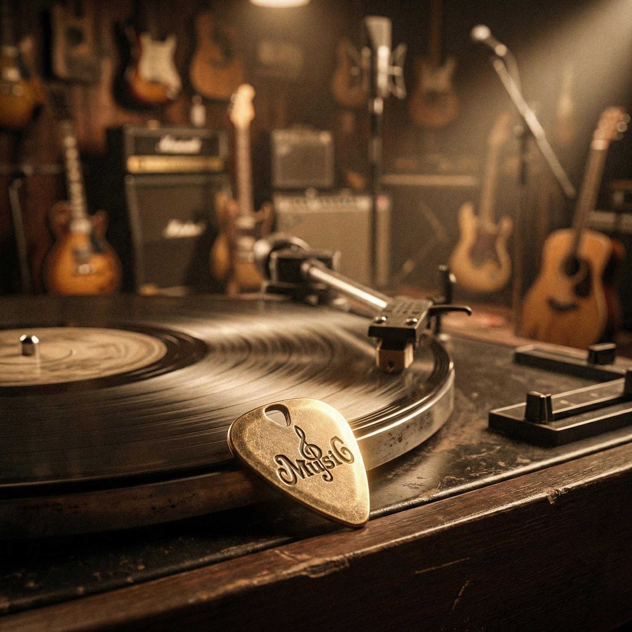 3-piece Set (color Varies) Electric Guitar Picks, Zinc Alloy Guitar Picks, Stainless Steel Metal Guitar Picks, Bass Picks, Guitar Picks