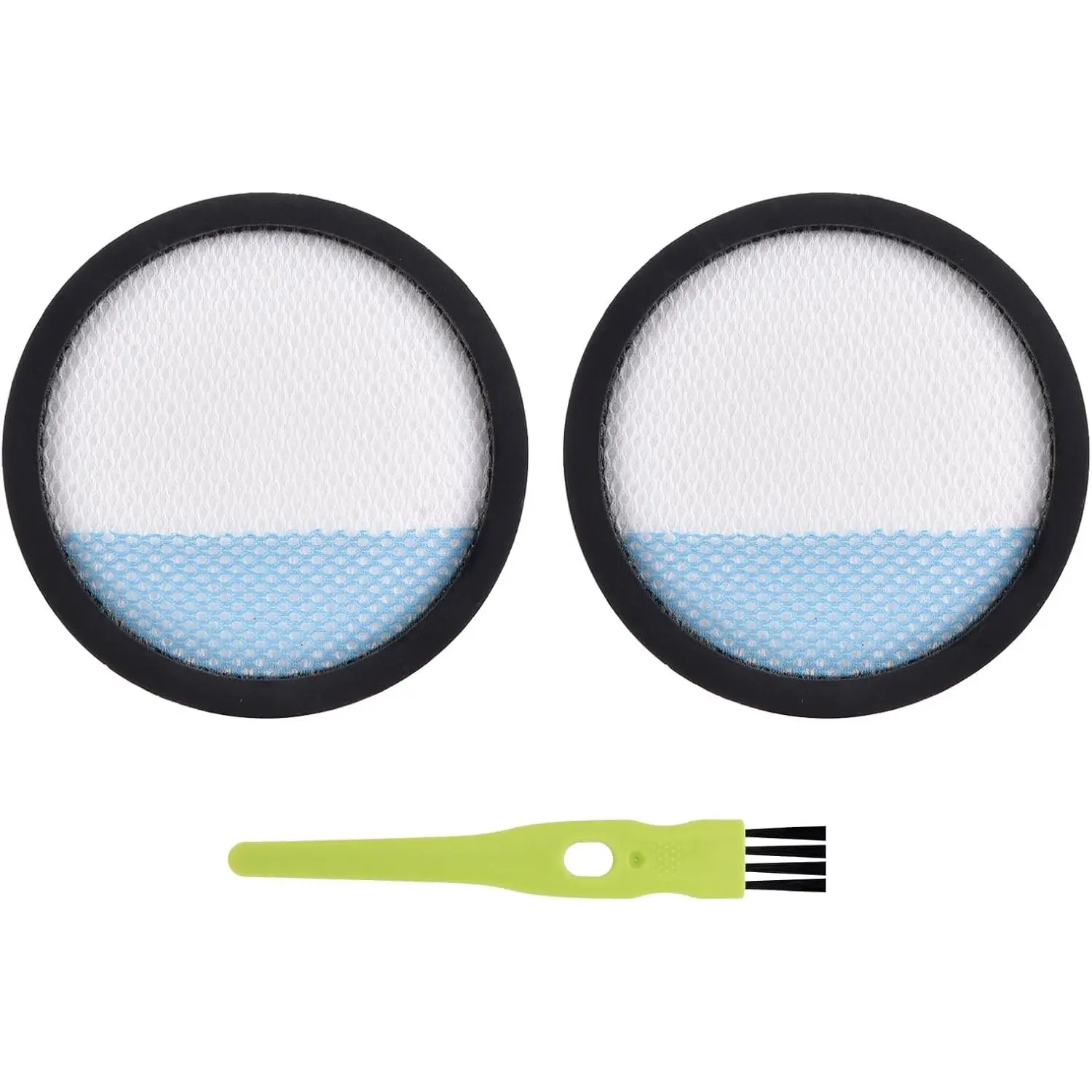 2-Pack Washable Reusable Filters for Ryobi 18V Cordless Stick Vacuum, Fits Models PCL720, PBLSV716, PBLSV717, Compatible with Part A32SV720N, For Cordless
