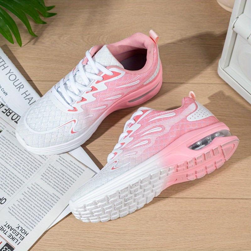 Women's orthopedic sneakers, stylish walking shoes, lightweight casual shoes, air running shoes, non-slip breathable tennis shoes, mesh air cushion sneakers, workout snfoot support