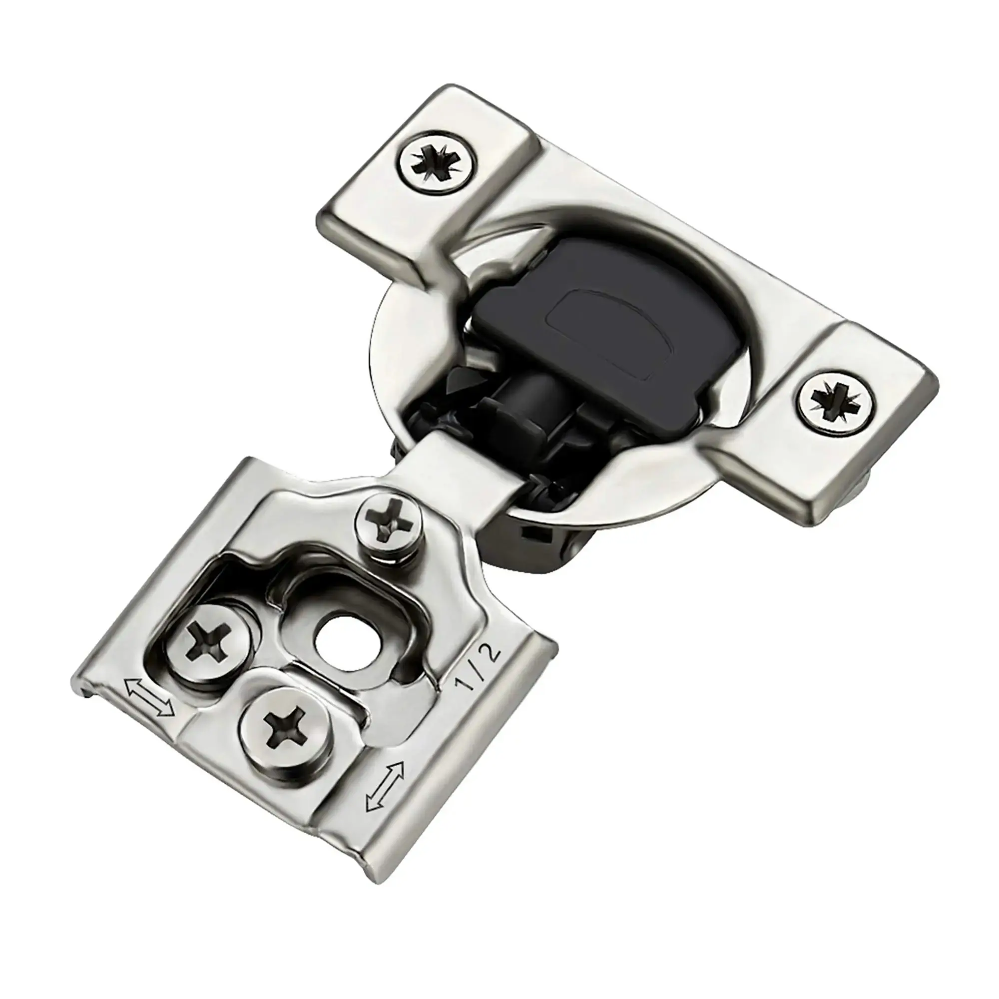 Soft Close Hinges for Kitchen Cabinet Hinges Satin Nickel Hidden Hinges Stainless Steel Concealed Hinge self Closing