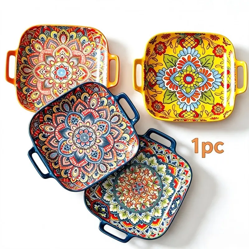 Japanese-Inspired Ceramic Dinnerware Set, Includes Bowls, Plates, Spoons, Ideal for Restaurants & Home Use, Perfect Christmas Gift