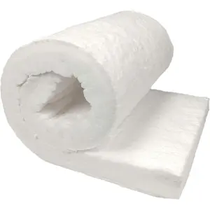 Ceramic Fiber Insulation, 2" Thick x 16" x 48", 2400F Fireproof Insulation Blanket, 3037E