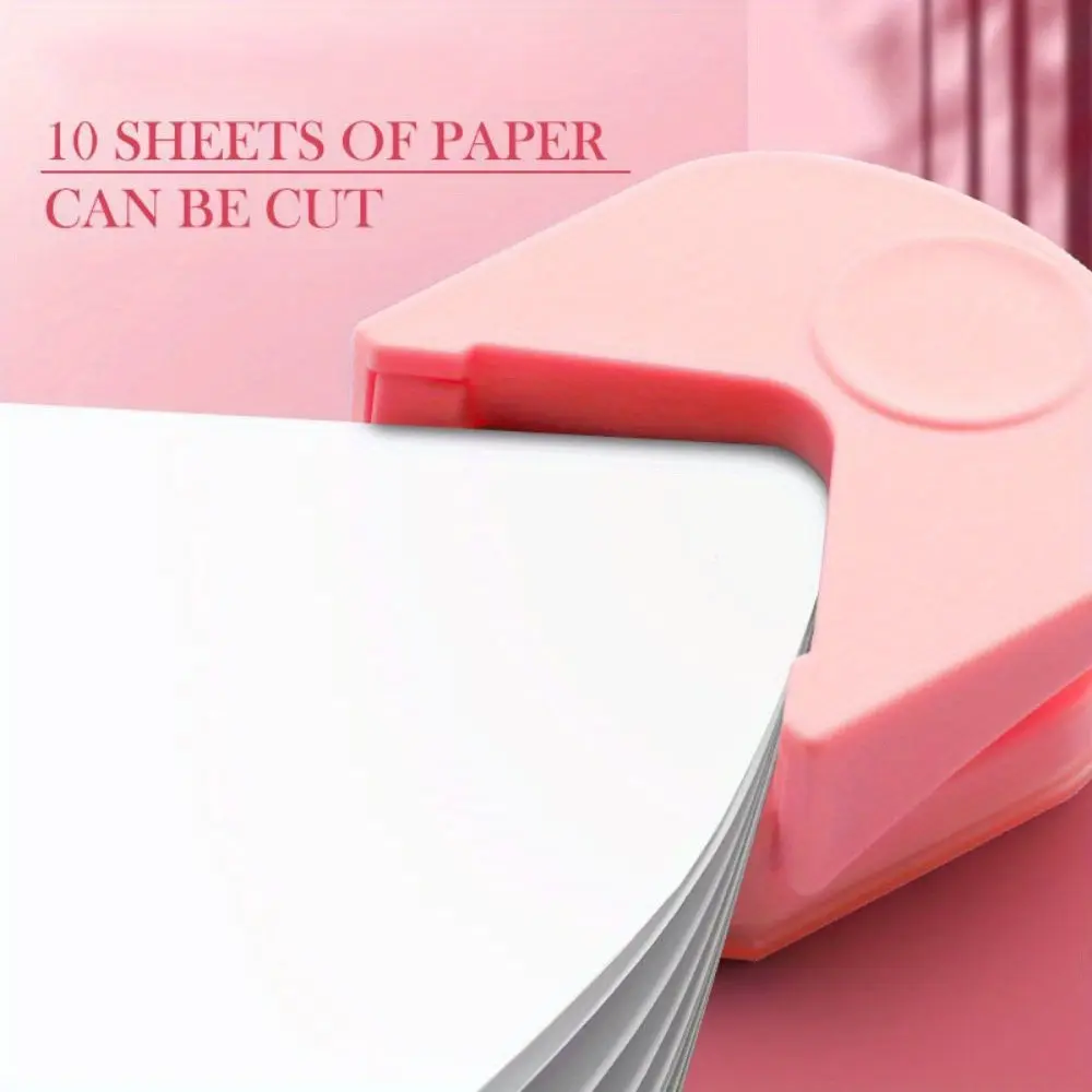 Rounded Corner Cutting Tool, 4mm Manual Paper Cutter, Ideal for Laminating Cards, Scrapbooks, Crafts, Photo Card Making, Office & School Projects