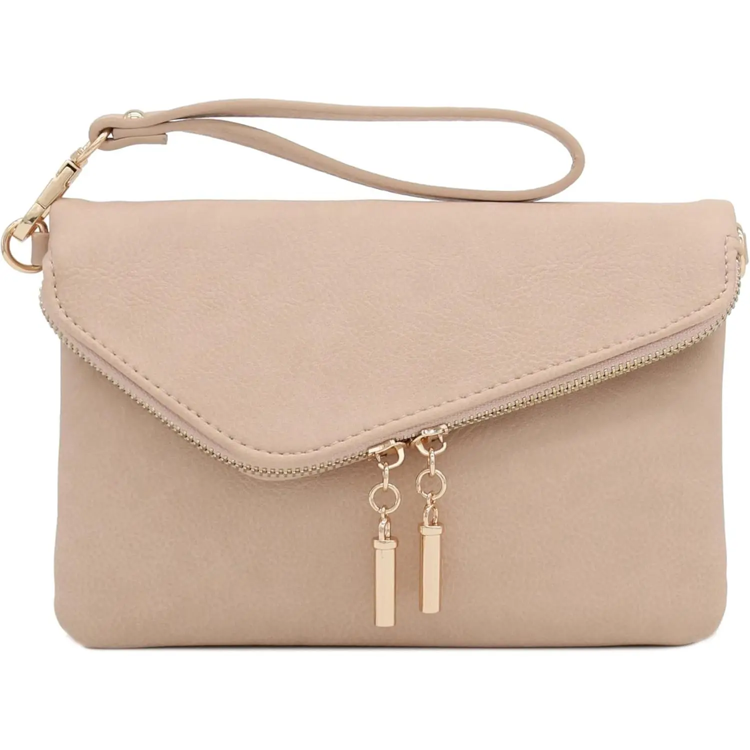 Fashionable Puzzle-Pattern Envelope Clutch Crossbody Bag