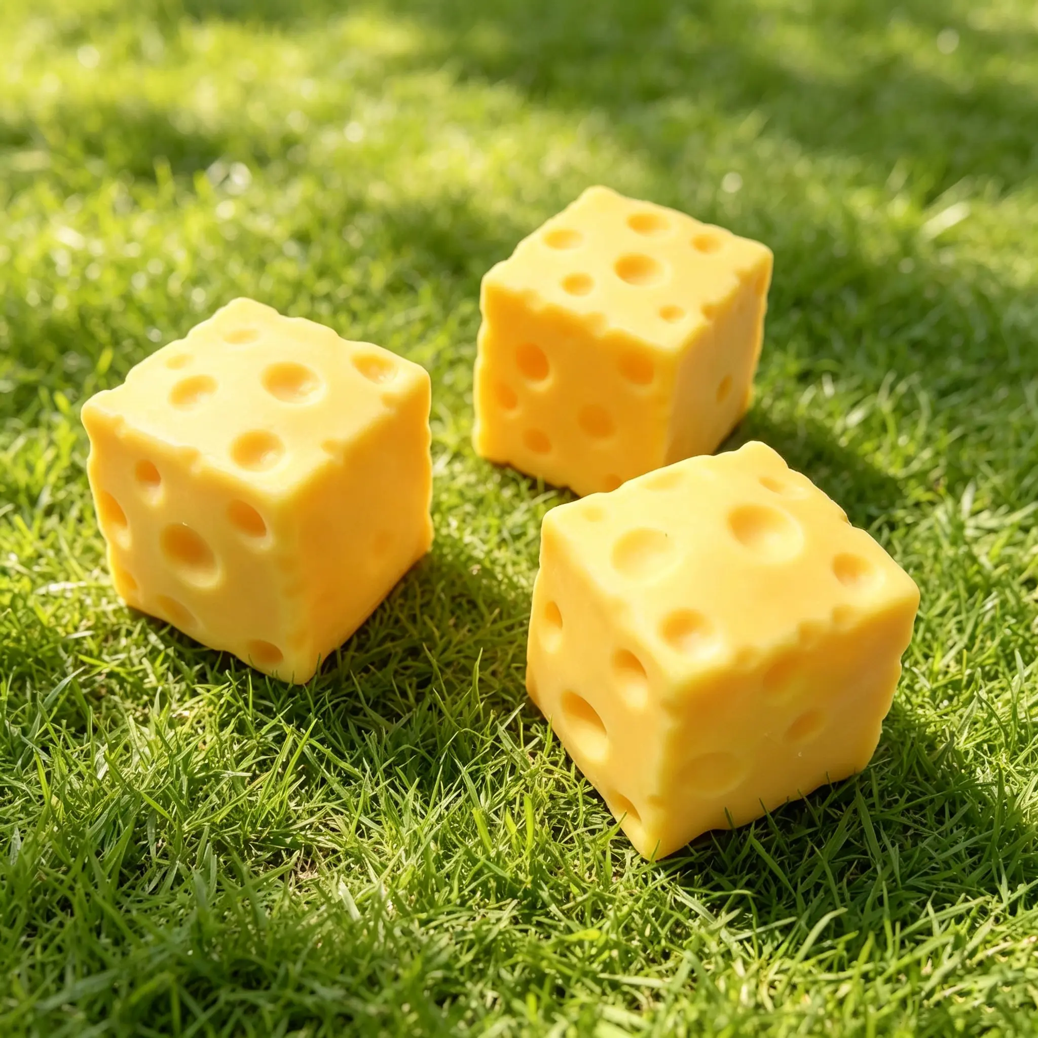 3pcs Squishy Square Cheese Squeeze Toys Slow Rebound Push Stress Relief Sensory Toy Soft Butter Cheese Fidget Toy Christmas Present