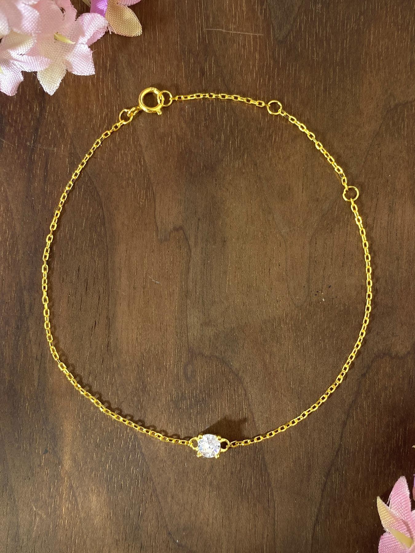 S925 Sterling Silver Elegant Zircon Bracelet, Fashionable Jewelry for Women & Girls, Trendy All-match & Exquisite Jewelry for Birthday Gift