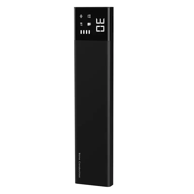 Bone Conduction Wireless Speaker, Portable Music Player, Ear-Insert-Free Design, Timer Shutdown, Sleep Aid, Dorm & Office Relaxation Music