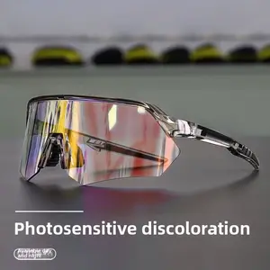 Photochromic Sports otective Goggles, Windoof Cycling Sunglasses for Outdoor Activities