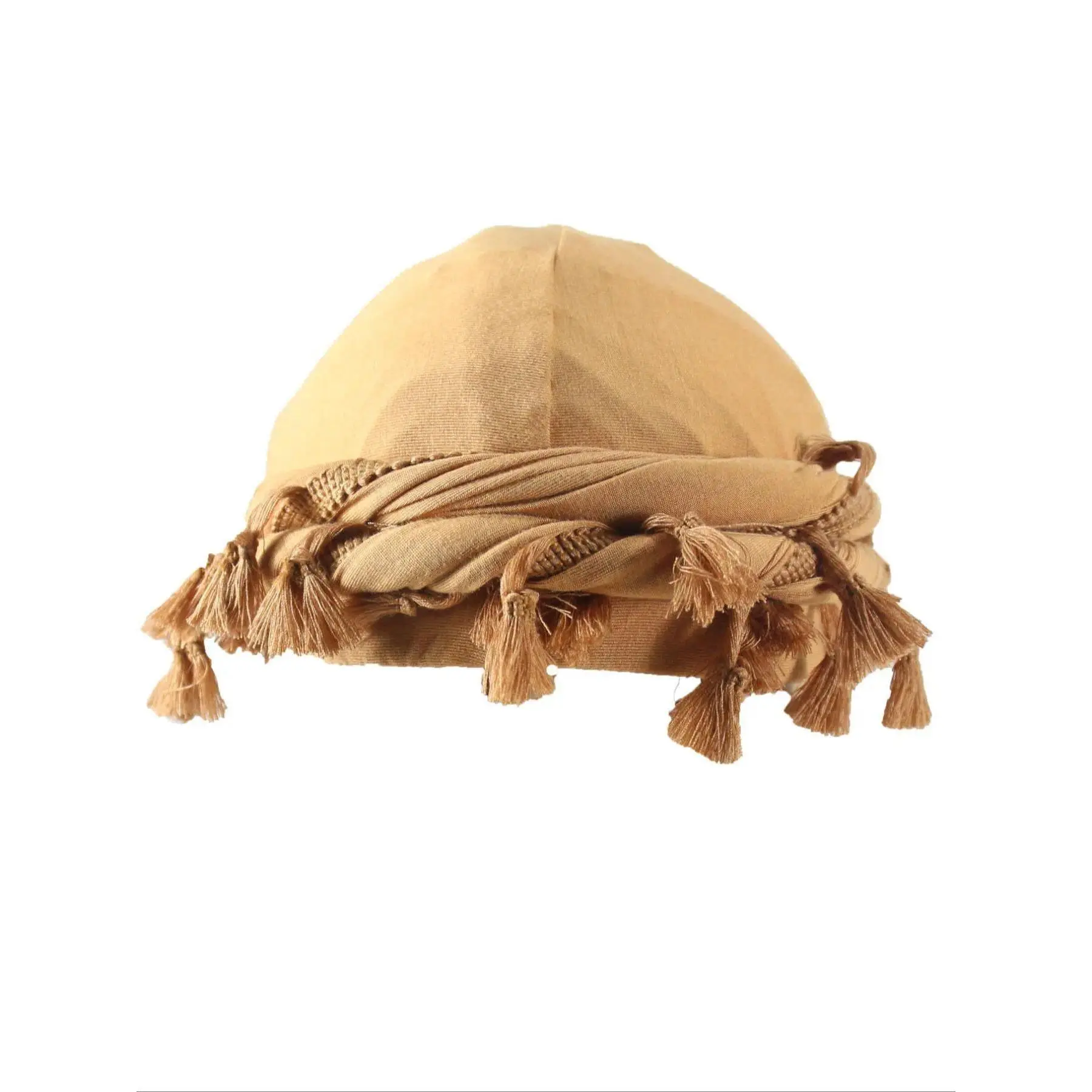 Men's Hip Hop Style Turban with Tassel Accent, Satin-Lined Headwear, Summer Fashion Accessory, Lightweight, Casual, Comfortable Fit, Daily Wear, Fitted, Plain, Standout Tassel Design, Street, Streetwear, Hiphop Hats Cap And Tassel
