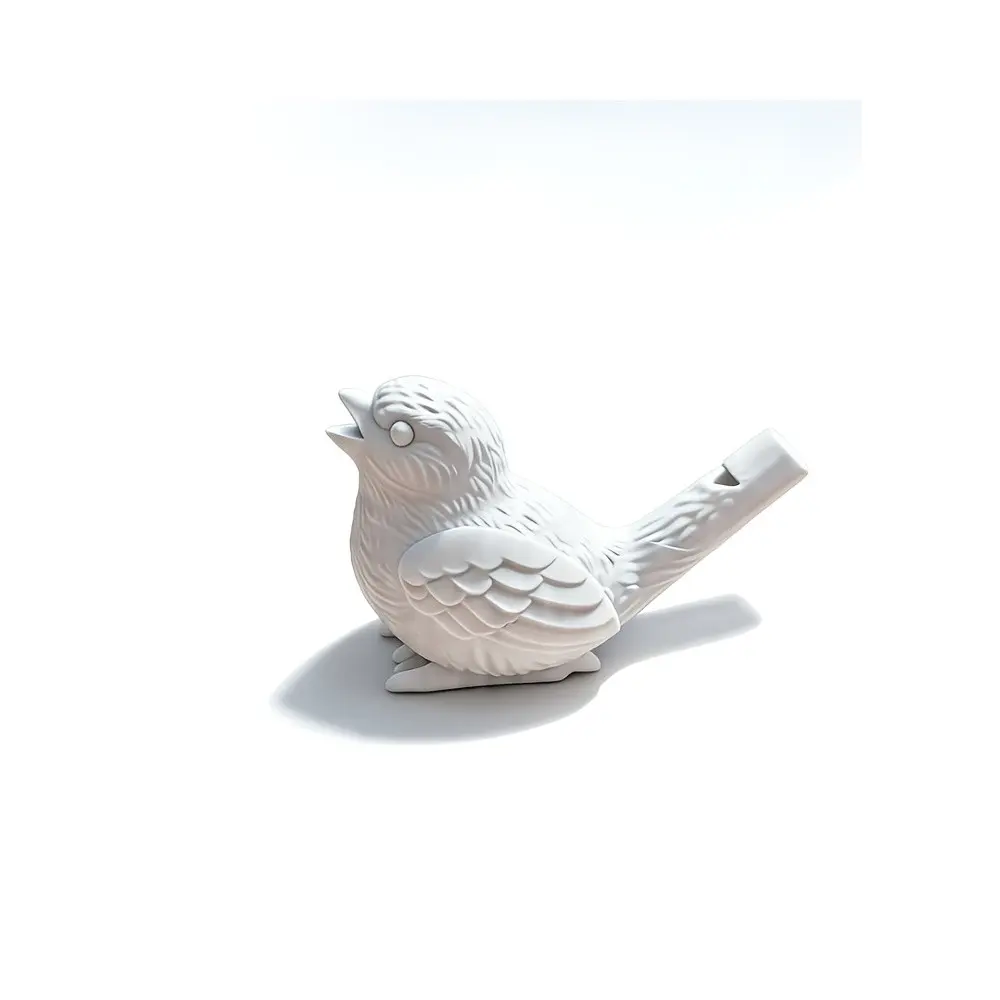 Water Bird Whistle, Realistic Bird Chirping, Adult Novelty Desk Decor and Stress Relief Item, Unique Gift Idea