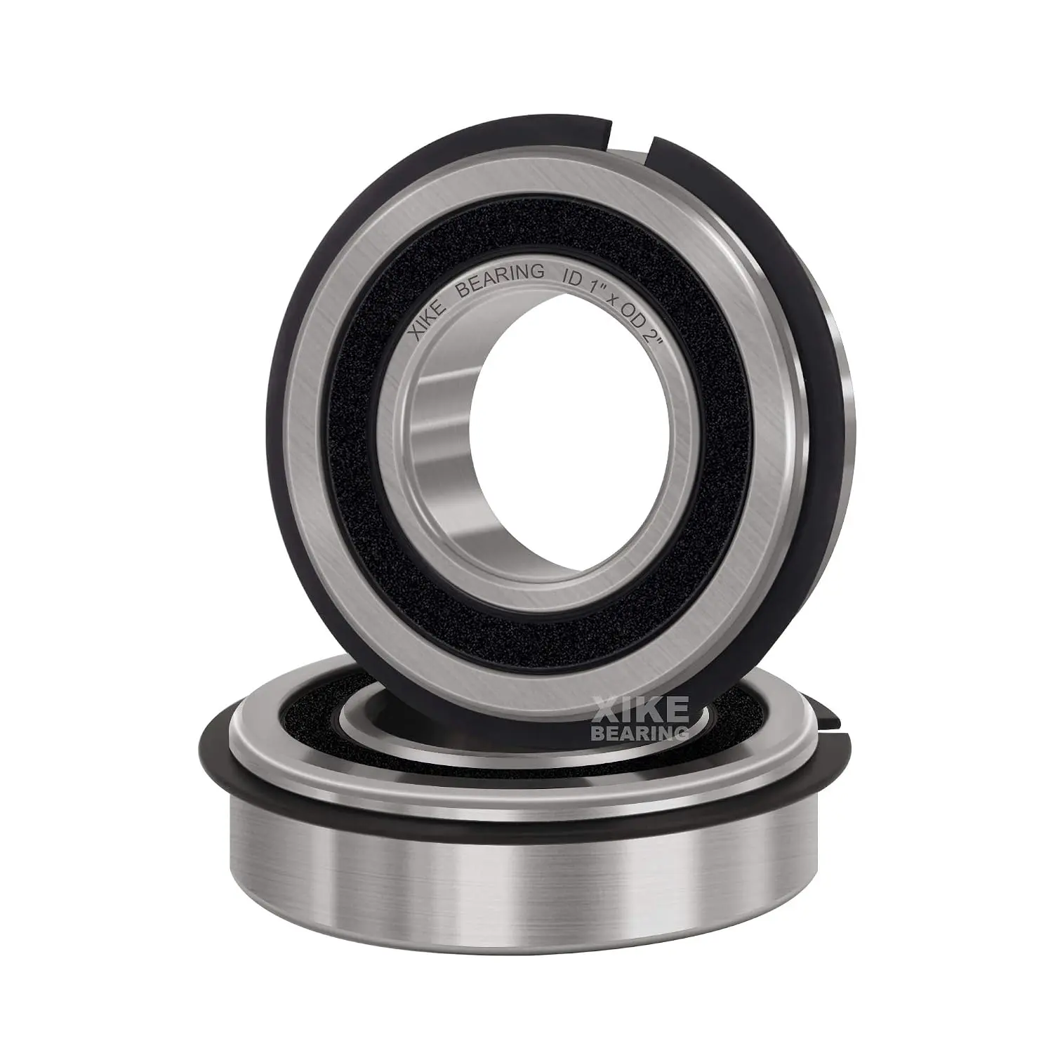 2 Pack Garage Door Torsion Spring Center Support Precision Bearing ID 1" x OD 2", Rotating Smooth Quiet & High Load and Durable.