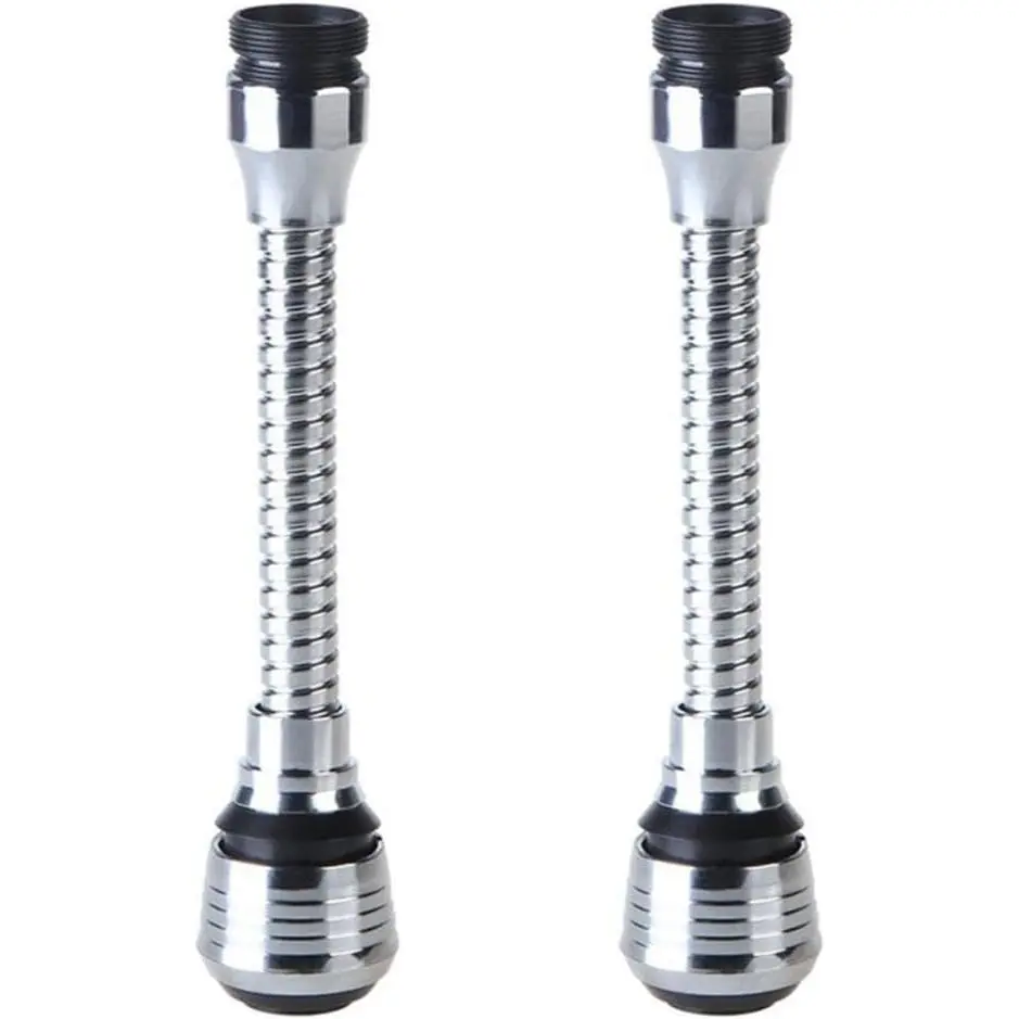 Baby & Maternity 2-Pack Universal Faucet Extender - Adjustable 360° Swivel Spray Head, Tap Nozzle Filter Adapter, Spout, Fits Most Taps, for Kitchen & Bathroom